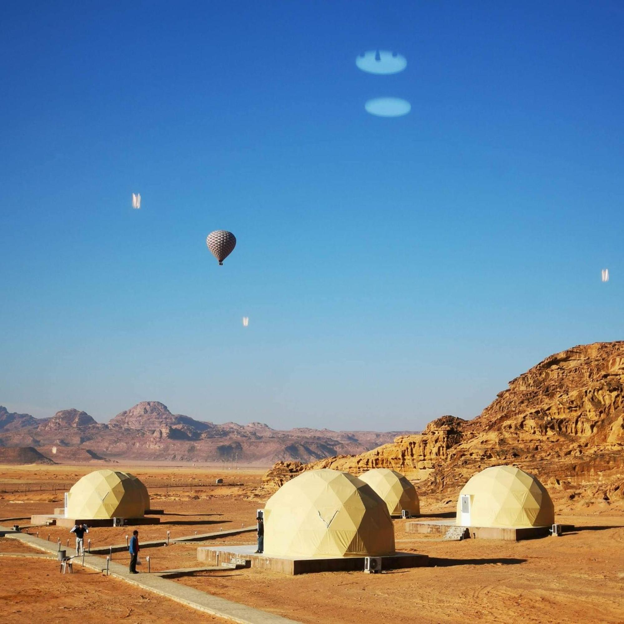 Star Magic Camp Hotell Wadi Rum Exteriör bild